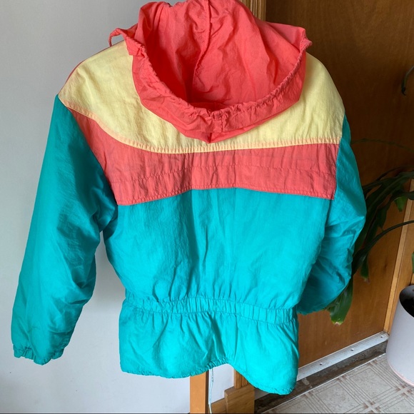 Vintage 80s Pastel Ski Jacket - Picture 7 of 10